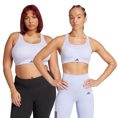 Top Fitness Alto Suporte adidas TLRD Impact - Feminino - Foto 1