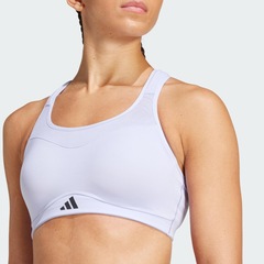 Top Fitness Alto Suporte adidas TLRD Impact - Feminino - Foto 4