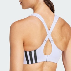 Top Fitness Alto Suporte adidas TLRD Impact - Feminino - Foto 5