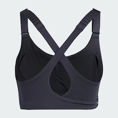Top Fitness Alto Suporte adidas FastImpact Luxe Run - Feminino - Foto 7