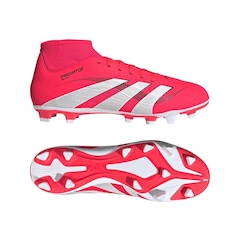 Chuteira de Campo Adulto adidas Predator Club Sock Fg/Mg - Foto 4