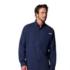 Camisa Masculina Manga Longa Columbia Tamiami ll - Foto 1