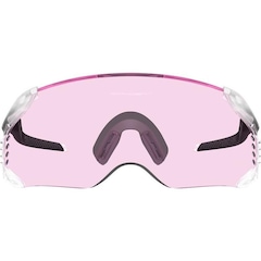 Óculos de Sol Unissex Oakley Velo Kato Matte Clear Prizm Low Light - Foto 3