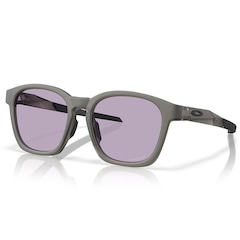 Óculos de Sol Unissex Oakley Shackle Matte Grey Smoke Prizm Slate - Foto 1
