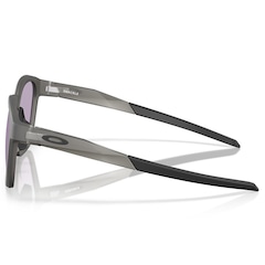 Óculos de Sol Unissex Oakley Shackle Matte Grey Smoke Prizm Slate - Foto 2