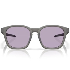 Óculos de Sol Unissex Oakley Shackle Matte Grey Smoke Prizm Slate - Foto 3