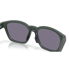 Óculos de Sol Unissex Oakley Shackle Matte Hunter Green Prizm Grey - Foto 6