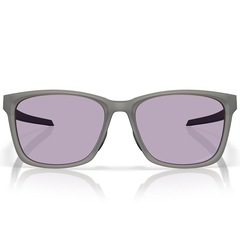 Óculos de Sol Unissex Oakley Paracord Matte Grey Smoke Prizm Slate - Foto 3