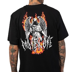 Camiseta Masculina MCD Anjo Fogo Morecore WT25 - Foto 4