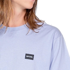 Camiseta Masculina Rip Curl Brand Label WT25 Ice Blue - Foto 3