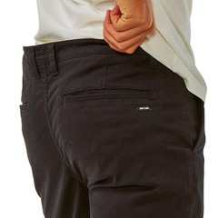 Calça Masculina Rip Curl Classic Surf Chino WT25 Black - Foto 4