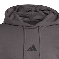 Blusão de Moletom Masculino adidas com Capuz 3 Stripes - Foto 4