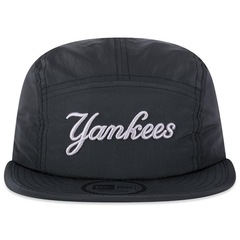 Boné Masculino New Era Camper New York Yankees MLB Metal Nylon Aba Reta - Foto 3