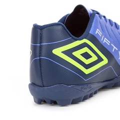 Chuteira Umbro Society Fifty Vi League - Masculino - Foto 7