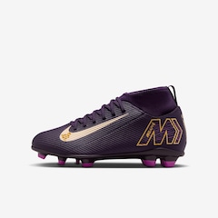 Chuteira de Campo Infantil Nike Mercurial Superfly 10 Club Kylian Mbappé - Foto 4