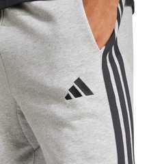 Shorts adidas 3 Stripes French Terry - Masculino - Foto 4