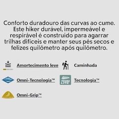 Bota Columbia Transverse Hike Waterproof - Masculina - Foto 8