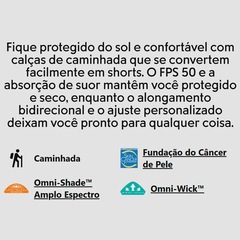 Calça Columbia Silver Ridge Util Convertible - Masculina - Foto 9