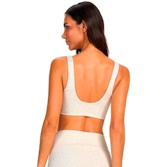 Top Alto Giro Shine Feminino - Foto 2