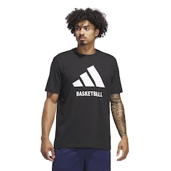 Camiseta adidas Basketball - Masculina - Foto 1