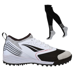 Chuteira Society Adulto Penalty Se7E Pro Molix Y-1 + Par de Meião - Foto 1