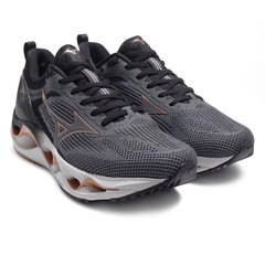 Tênis Mizuno Wave Stratos 3 - Unissex - Foto 3