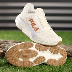 Tênis Fila Float Maxxi 2 Creme Cobre e Cinza - Feminino - Foto 10