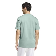 Camiseta Malha Simples Essentials Três Listras - adidas - Homem - Foto 2