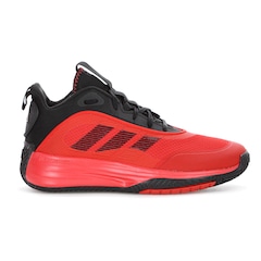 Tênis Adidas Own The Game 3.0 Vermelho e Preto - Masculino - Foto 1