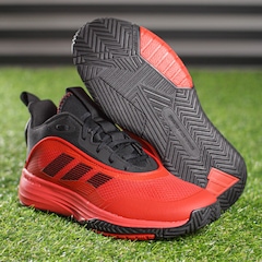 Tênis Adidas Own The Game 3.0 Vermelho e Preto - Masculino - Foto 10