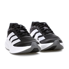 Tênis Adidas Duramo Speed 2 Preto e Branco - Feminino - Foto 3