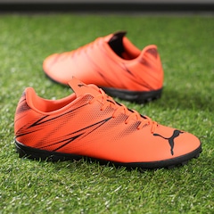 Chuteira Society Puma Attacanto TT BDP - Masculino - Foto 7