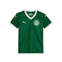Camisa do Palmeiras I 25 Puma Infantil Torcedor - Foto 1