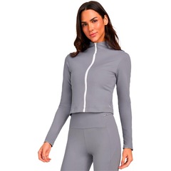 Jaqueta Feminina Ajustada Refletivos Alto Giro - Foto 1