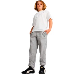 Calça Puma Sweatpants FL Medium Infantil - Foto 3