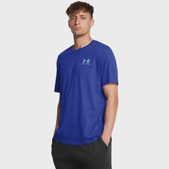 Camiseta Under Armour Sportstyle Left Chest - Masculina - Foto 2