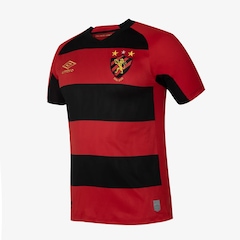 Camisa Sport Recife Umbro Uniforme I 2025 Torcedor - Masculina - Foto 2