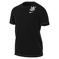 Camiseta do Corinthians Nike Crest Masculina - Foto 1
