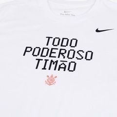 Camiseta do Corinthians Verbiage Nike Masculina - Foto 3