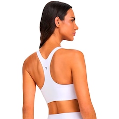 Top Alto Giro Zíper Nadador Feminino - Foto 2
