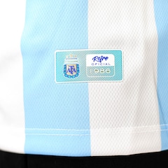 Camiseta Argentina I Retrômania Retrô 1986 - Masculina - Foto 7