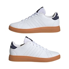 Tênis Adidas Advantage Base 2.0 - Infantil - Foto 7