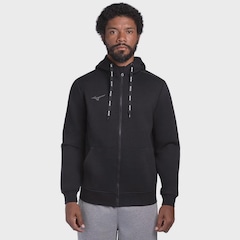 Jaqueta de Moletom Masculina Mizuno Zipper - Foto 1