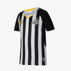 Camisa do Santos Infantil Umbro 2025 Uniforme 2 Torcedor - Foto 2