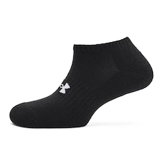 Meia Under Armour Cano Baixo Core Cotton No Show 3 Pares - Foto 2