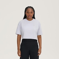 Camiseta New Balance Cropped Small Logo - Feminina - Foto 1