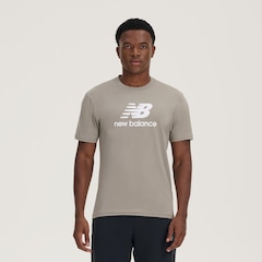 Camiseta New Balance Chalk Board Logo Masculina - Foto 1