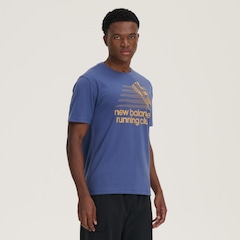 Camiseta New Balance Athletics Running Club - Masculina - Foto 3
