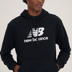 Blusão New Balance Com Capuz Essentials - Masculino - Foto 3