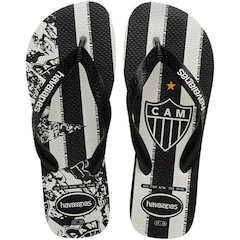 Chinelo Havaianas Top Times Atlético MG Unissex - Foto 1